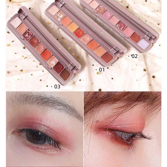 Bảng phấn mắt 9 màu lì/nhũ kháng nước lâu trôi - Hàng nội địa Trung | BigBuy360 - bigbuy360.vn