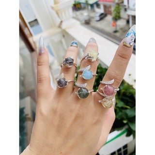 nhẫn hồ ly bạc 925