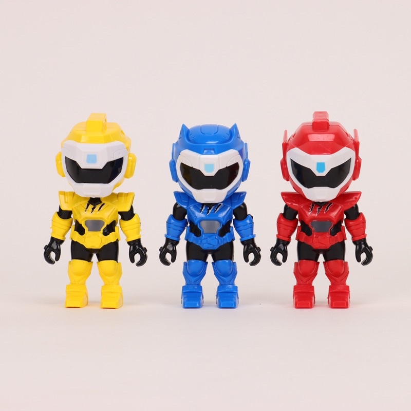 ⚡️MINIFORCE⚡️Set6 Nhân Vật Biệt Đội Siêu Nhân Nhí