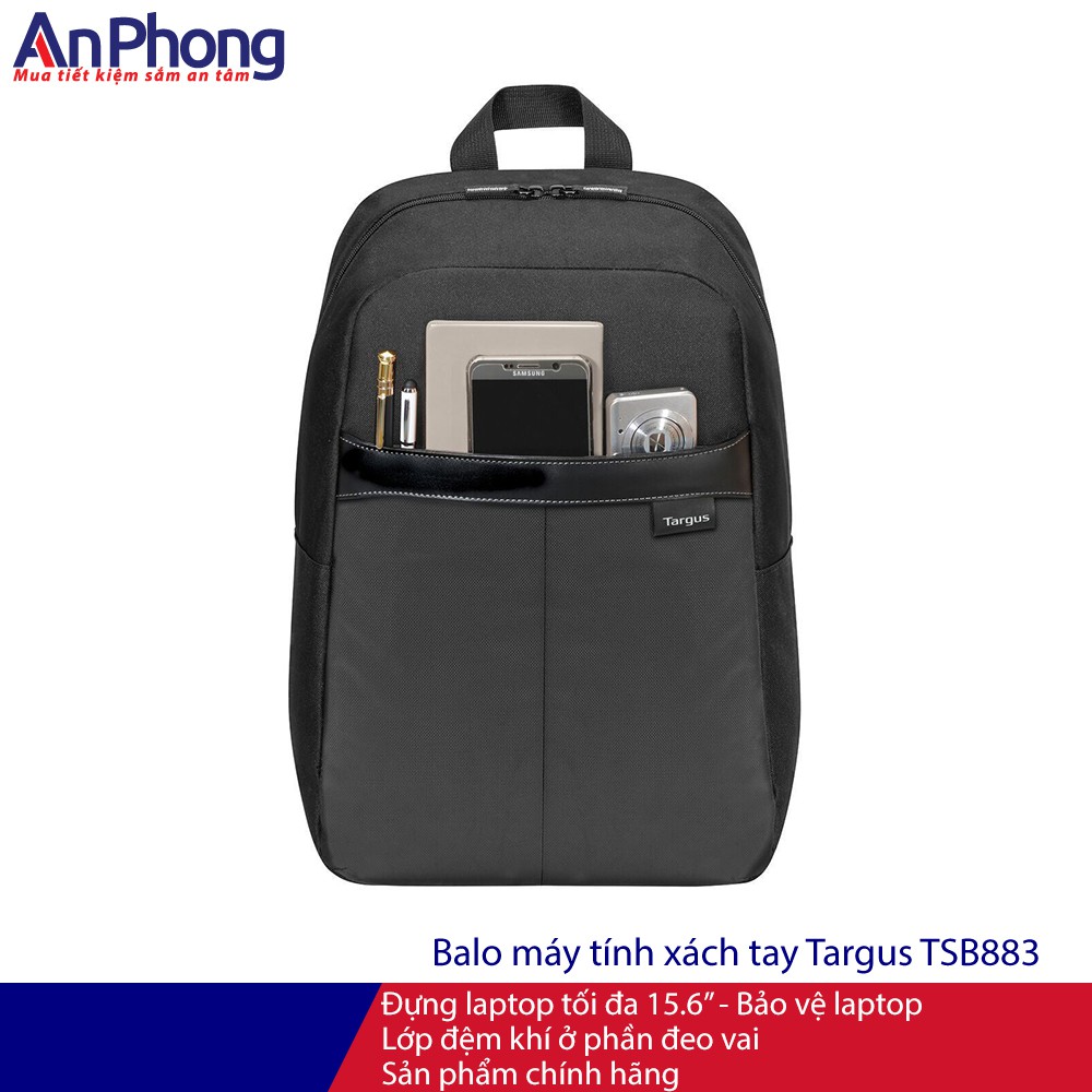 Balo laptop thời trang Targus TSB883 chống nước 15.6 inch - Hàng Chính Hãng