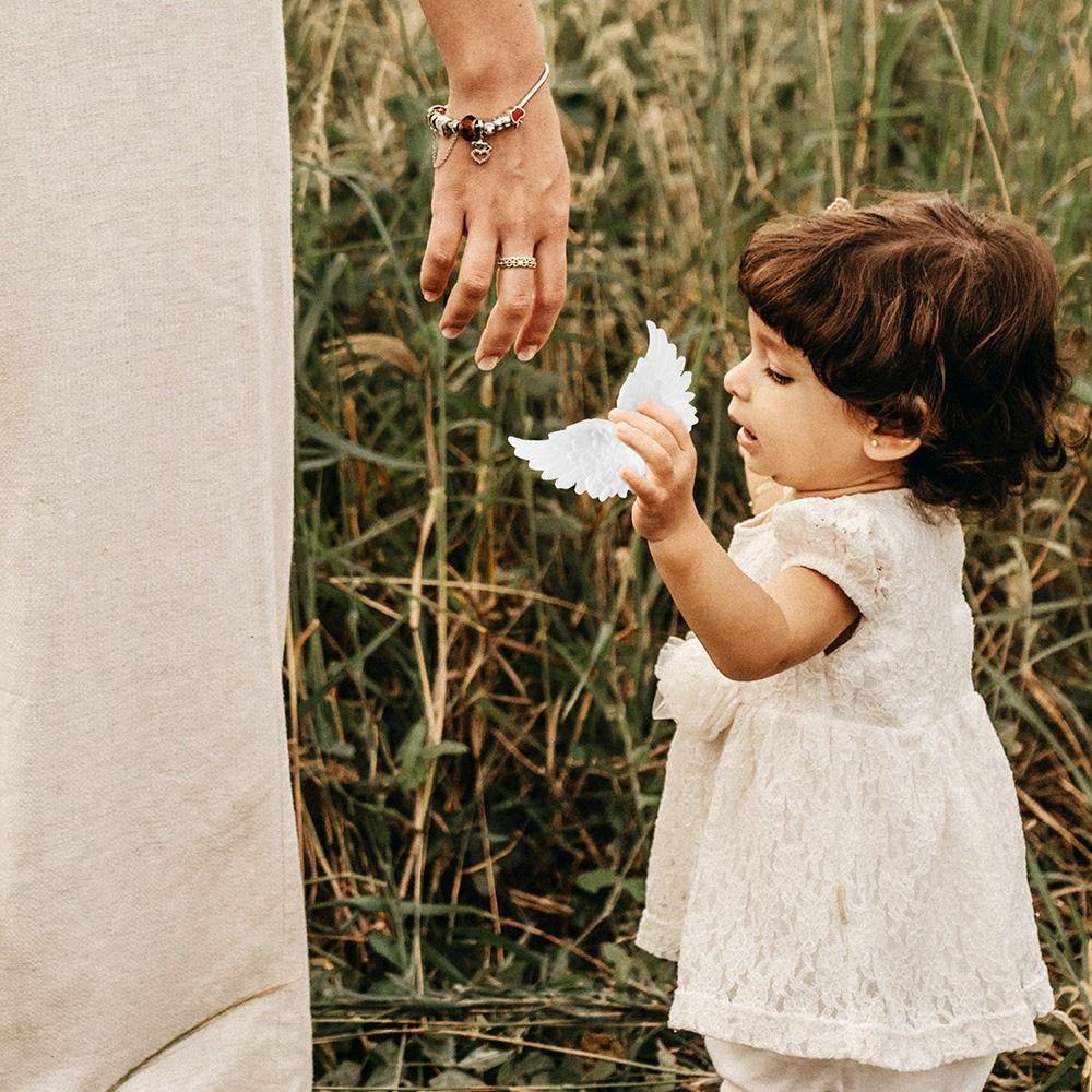 KUNHEV Set 36 Đôi Cánh Thiên Thần Bằng Nhựa Dùng Trang Trí Bánh Kem Sinh Nhật DIY