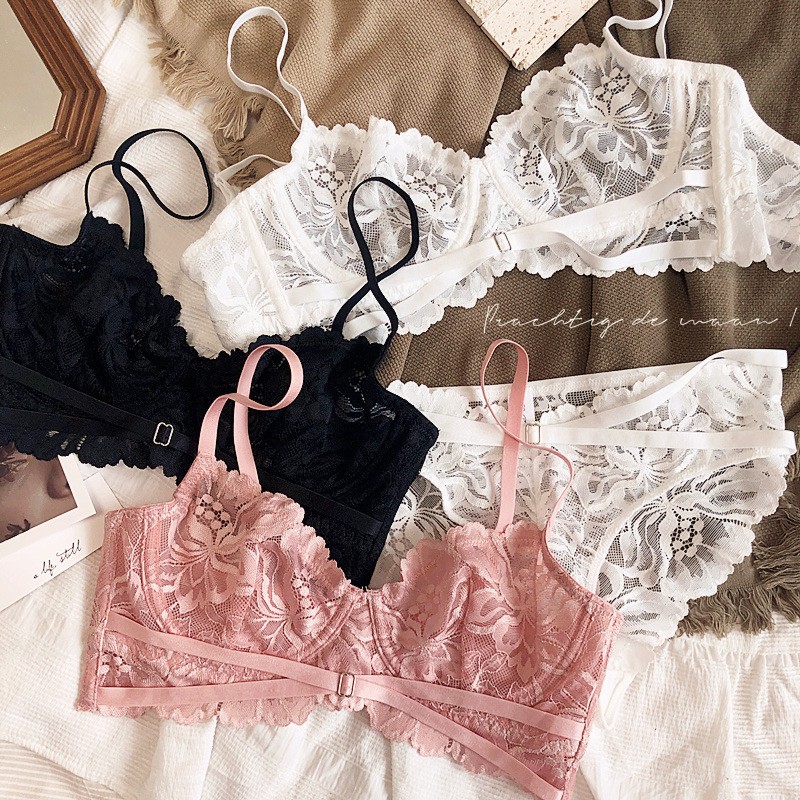 Bộ đồ lót B052 GeBei có gọng ren không mút