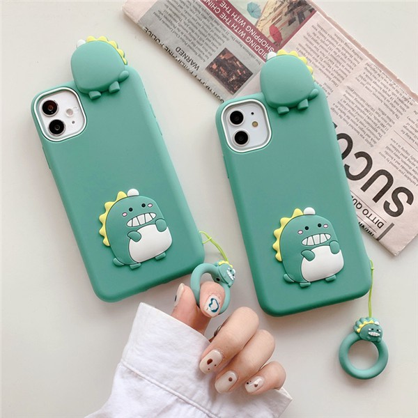 iPhone 11 Pro Max / iPhone12 / iPhone X / iPhone 7 Plus / iPhone 8 / iPhone 6 New dinosaur phone case soft silicone