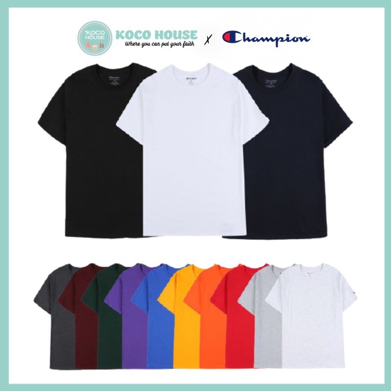 ( CHÍNH HÃNG - Authentic ) Áo Thun basic Champion T415