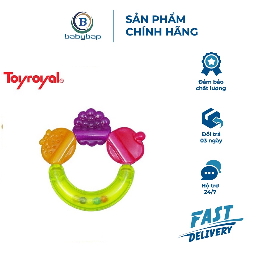 Cắn Răng Hoa Quả Toyroyal Phần Tay Cầm Có Phát Ra Tiếng Kêu Vui Tai Khi Lắc