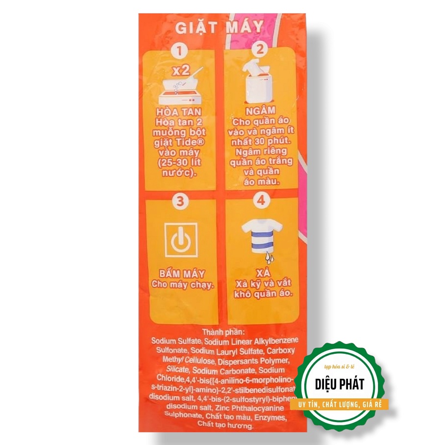 ⚡️ Bột Giặt Tide Trắng Đột Phá Hương Downy Túi 5kg