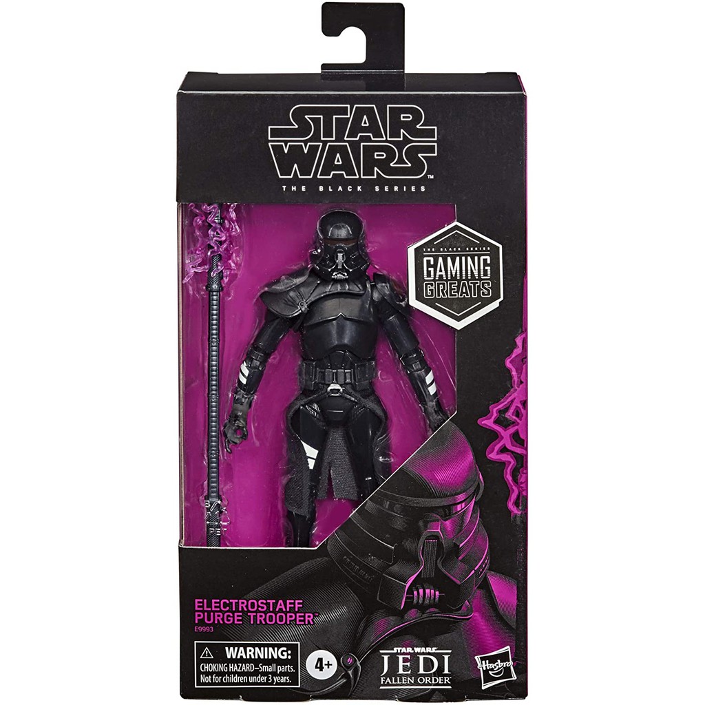 Electrostaff Purge TrooperMô hình Hasbro ◊ Star Wars Black Series 6-inches ◊ Jedi: Fallen Order - Gamestop Exclusive