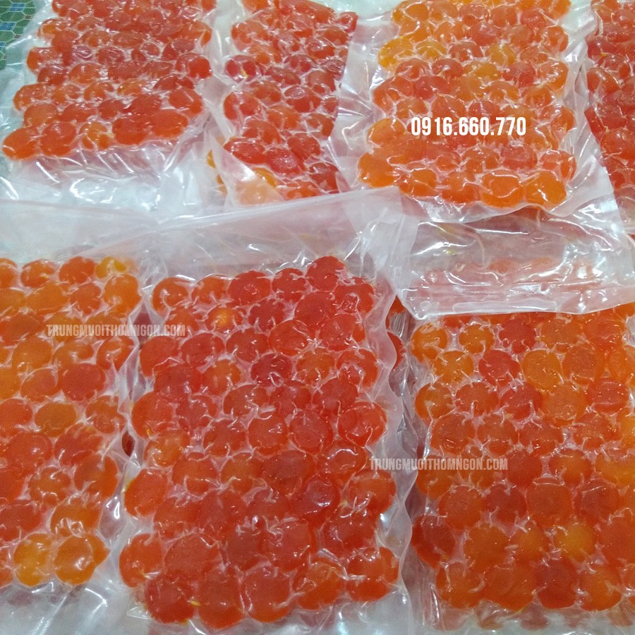 Lòng đỏ trứng muối  Loại 14 gram/trứng  XUẤT KHẨU