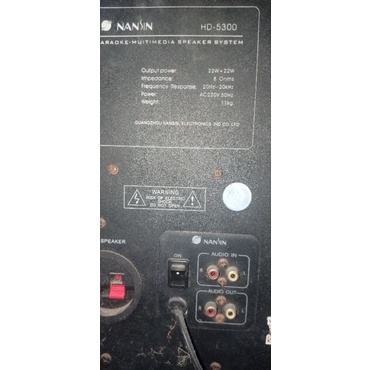 thùng loa nansin hd5300 (30-100w) hãng loa hàng đầu