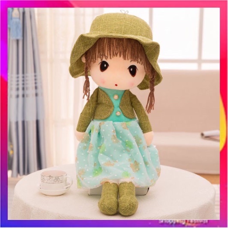 Búp bê chibi cao 60cm chất vải an toàn cho bé