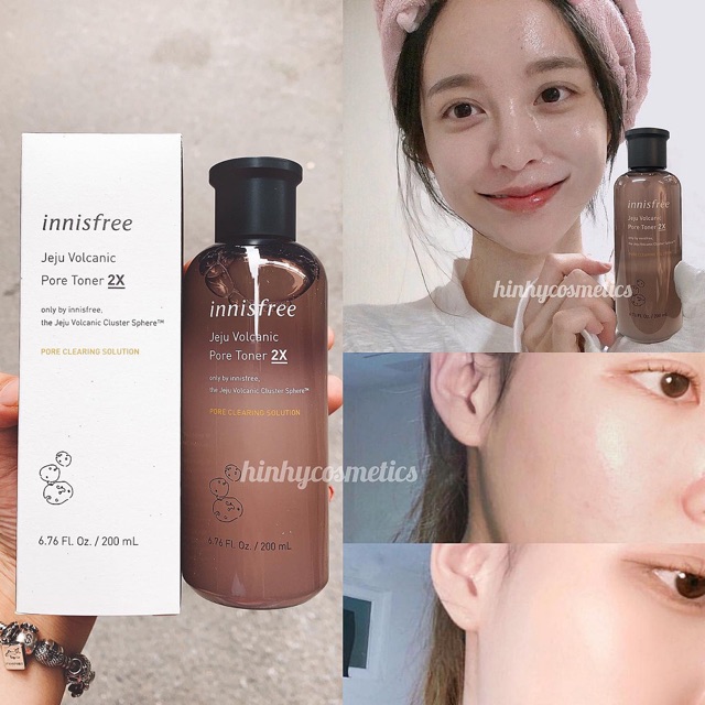 NƯỚC HOA HỒNG INNISFREE JEJU VOLCANIC PORE TONER 200ml