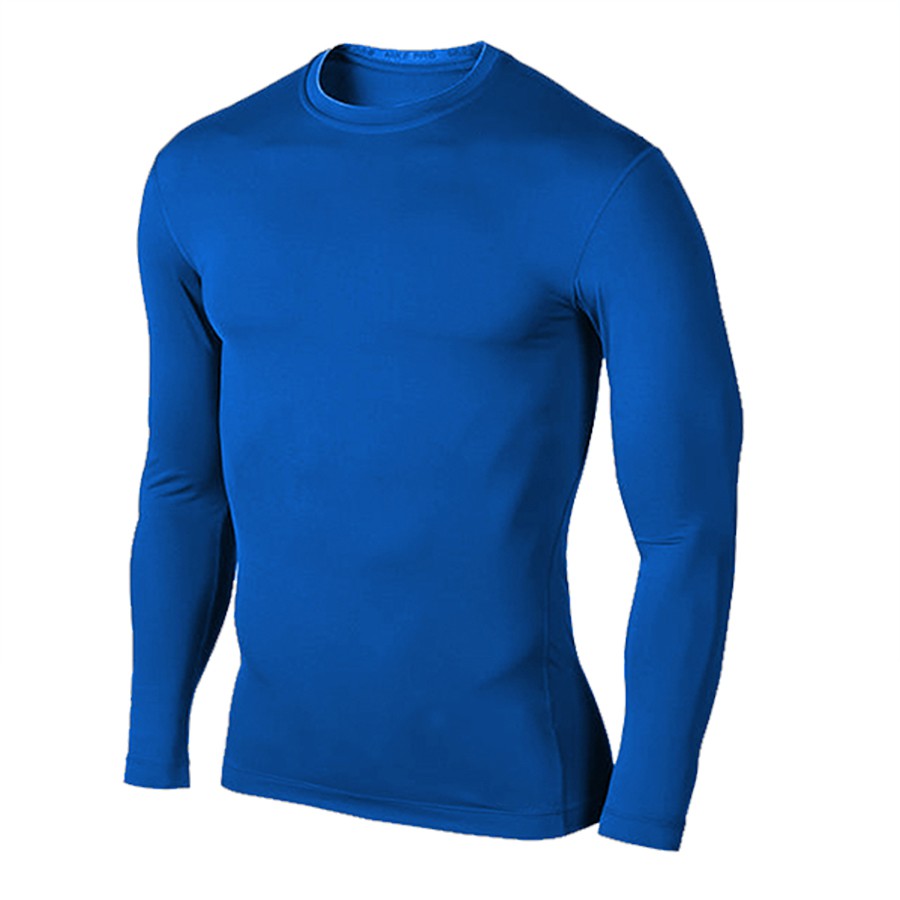 Áo Thun Nam ❤️𝑭𝑹𝑬𝑬𝑺𝑯𝑰𝑷❤️ Áo Thể Thao Dài Tay Giữ Nhiệt - Áo Tập Gym Nam Body Co Giãn 4 Chiều | BigBuy360 - bigbuy360.vn