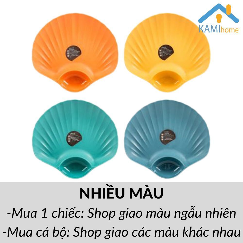 Đĩa nhựa Thái Lan nhiều mẫu (Chọn Bộ hoặc 1 Chiếc) đựng đồ ăn vặt trái cây gia vị mã 20089