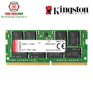 Bộ nhớ RAM laptop Kingston DDR4 8G bus 2400