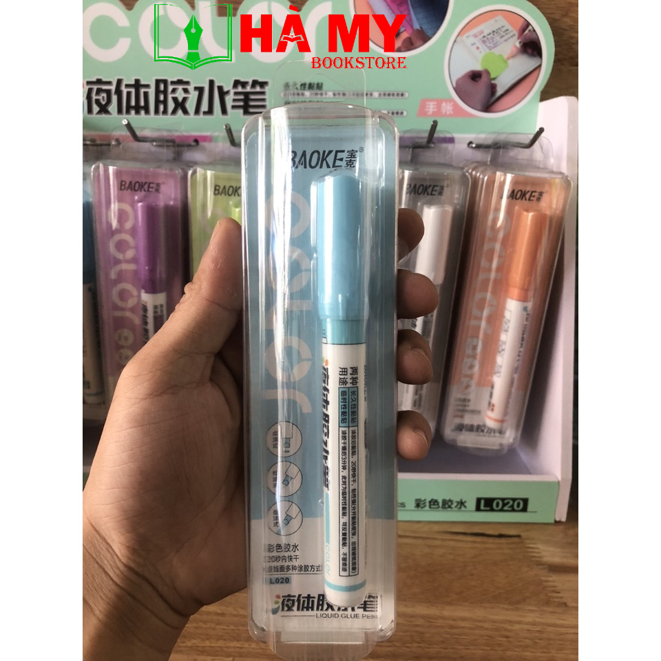 [Hỏa Tốc] Bút keo dán Baoke L20 chuyên dụng trong mỹ thuật, hội họa - Nhà sách Hà My (Baoke-L20)