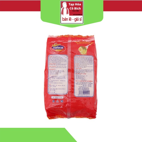 Mì Trứng Safoco Loại Cao Cấp Sợi Nhỏ Vắt Tròn  - Sợi Nhỏ Dai Ngon Trụng Không Đứt - Hàng Cty Chất Lượng Cao