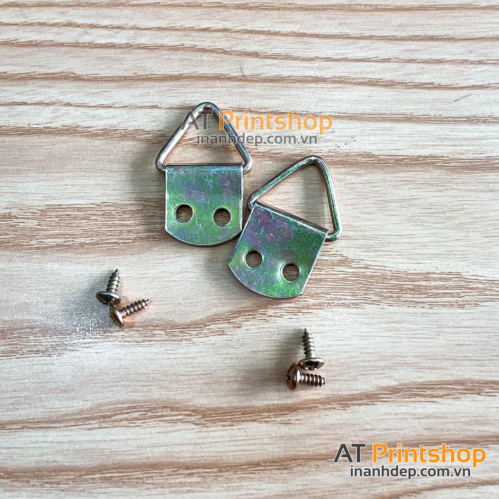 Móc treo Tranh, Khung Ảnh, Ảnh Gỗ - Tặng kèm ốc vít - Ship Hỏa Tốc