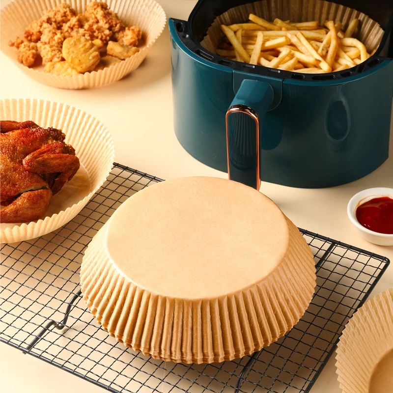 30 Giấy nến nướng bánh LEACCO AFP001-30P lót nồi chiên không dầu 20cm