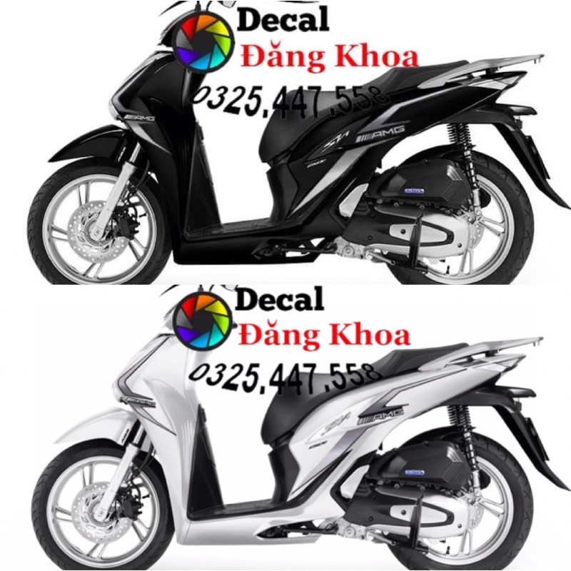 Tem SH AMG xám bạc 2loại phản quang và 3 lớp đẹp mới