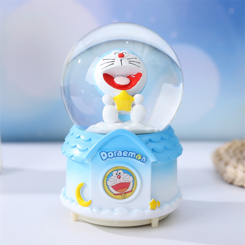Quả Cầu Tuyết Doremon Ôm Sao