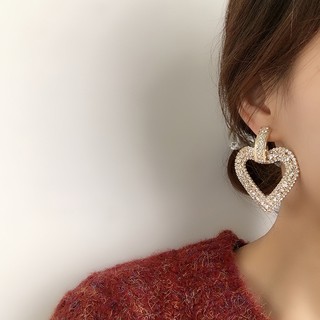 Khuyên Tai Dáng Dài Đính Đá Zircon Sang Trọng