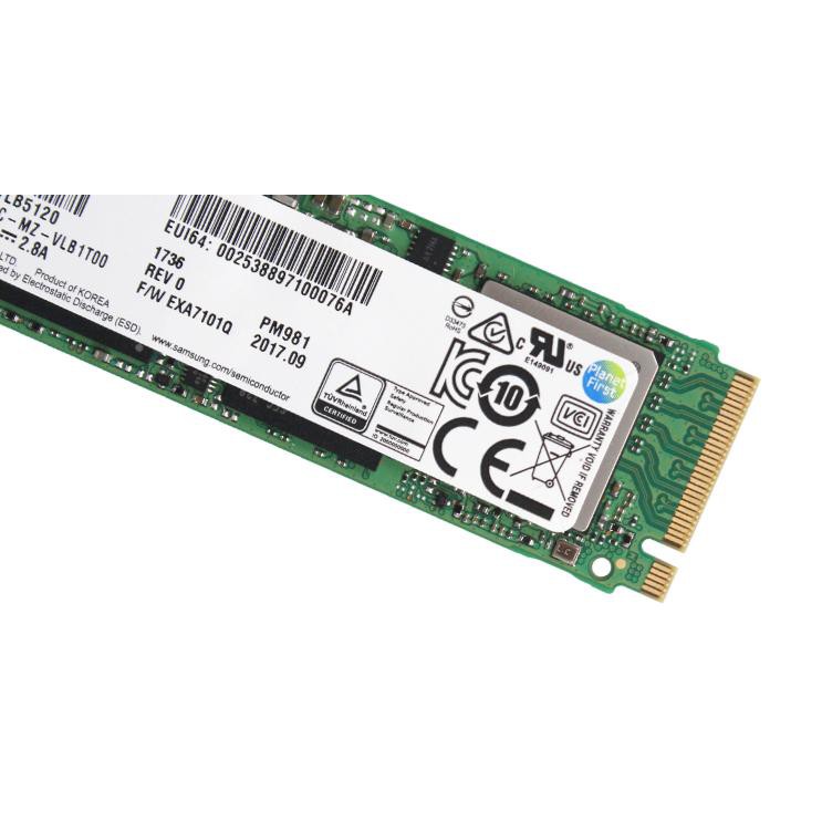 Ổ cứng SSD M2-PCIe 256GB Samsung PM981 NVMe 2280 (OEM Samsung 970 EVO)