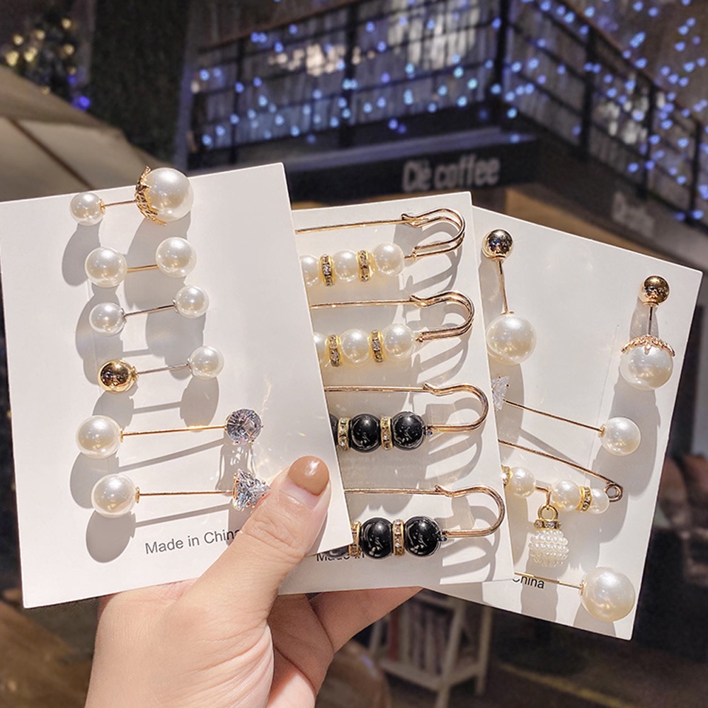 Combo 13 Ghim Cài Quần Áo Thanh Lịch - Trâm Cài Điều Chỉnh Kích Thước Độ Rộng