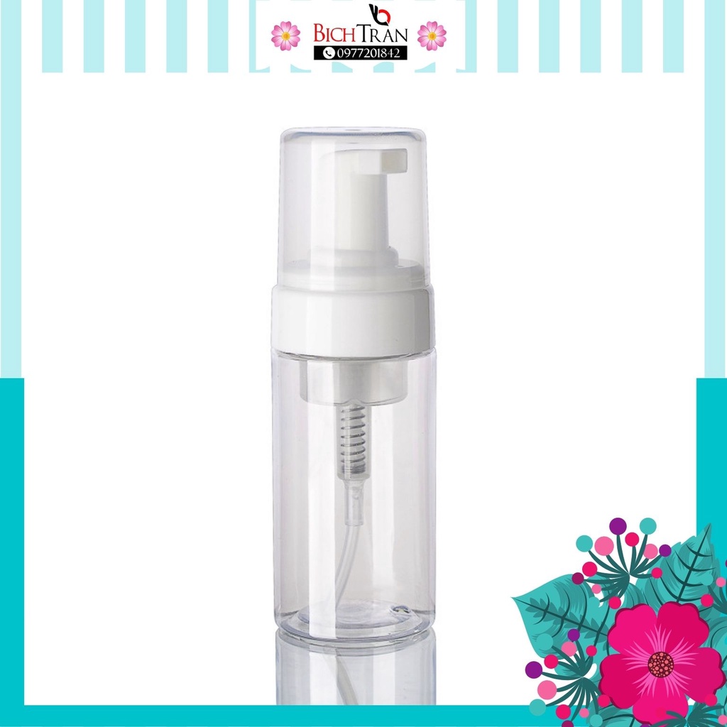 Bình Xịt Phun Xương, Tạo Bọt Trong Suốt  100 ml và 150ml