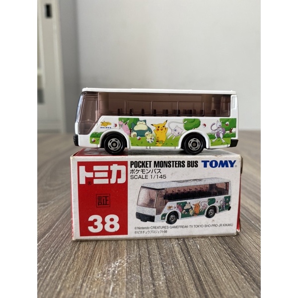 Xe tomica Pokemon bus- Phiên bản xe buýt Pocket Monsters - Có hộp
