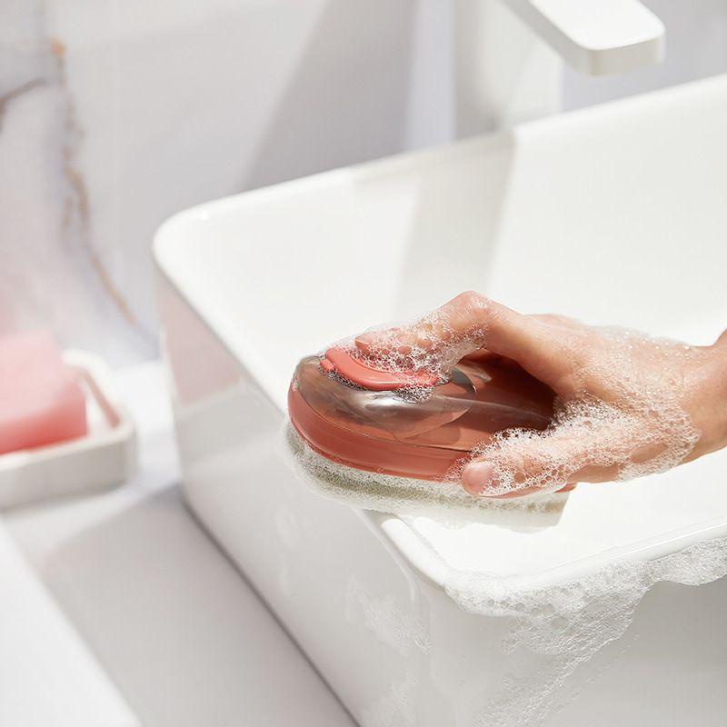 Bàn chải quần áo, bàn chải đa năng có ngăn đựng xà phòng tiện lợi - bàn chải chà sàn nước