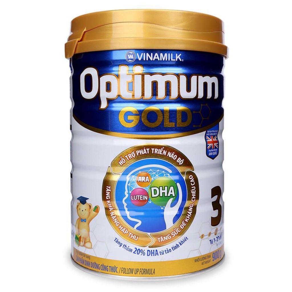 SỮA BỘT OPTIMUM GOLD SỐ 3 900G