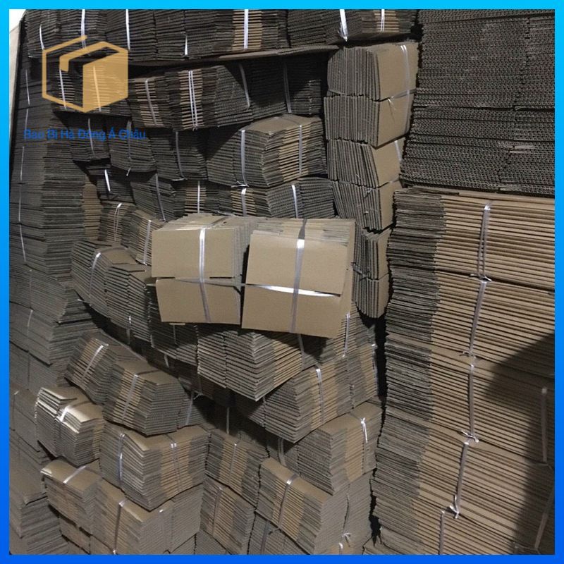 Hộp carton 20x10x10xcm, hộp đựng quần áo, gia dụng, Hộp Carton gói hàng, đóng hàng chất lượng giá rẻ.