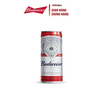 Lốc 6 lon bia budweiser chính hãng 330ml lon - quà - ảnh sản phẩm 3