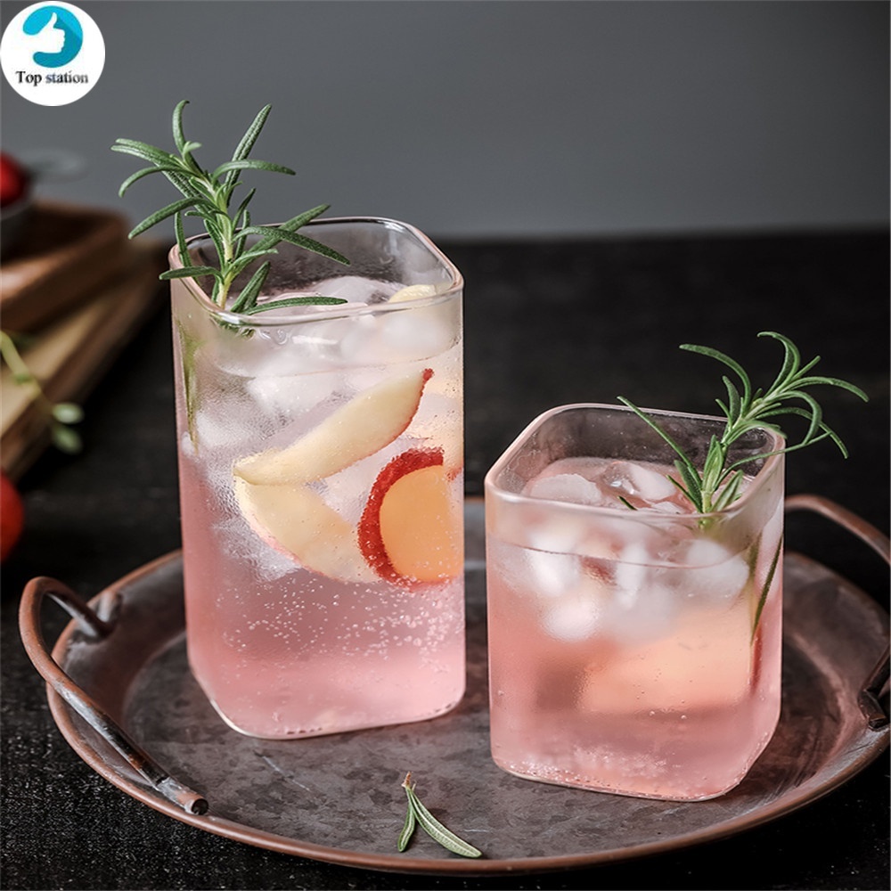 Ly vuông CVC thủy tinh cường lực chịu nhiệt cao