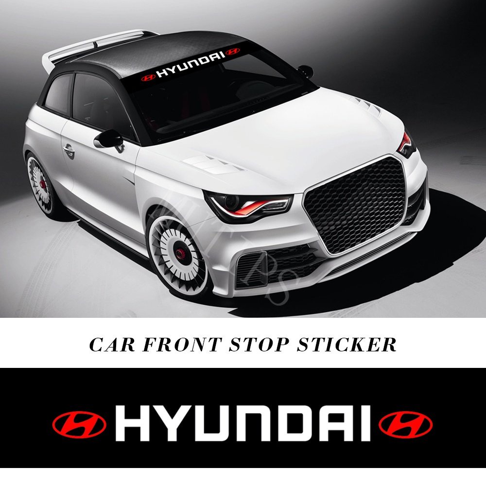Miếng Dán Kính Chắn Gió Trước Và Sau Bằng PVC Chống Nước Cho Hyundai i20 H1 i10 Accent Getz Atoz Trajet Kona Santa