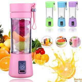 [FREESHIPS] MÁY Say Sinh Tố cầm tay mini 380ml rất phù hợp với gian bếp nhà bạn