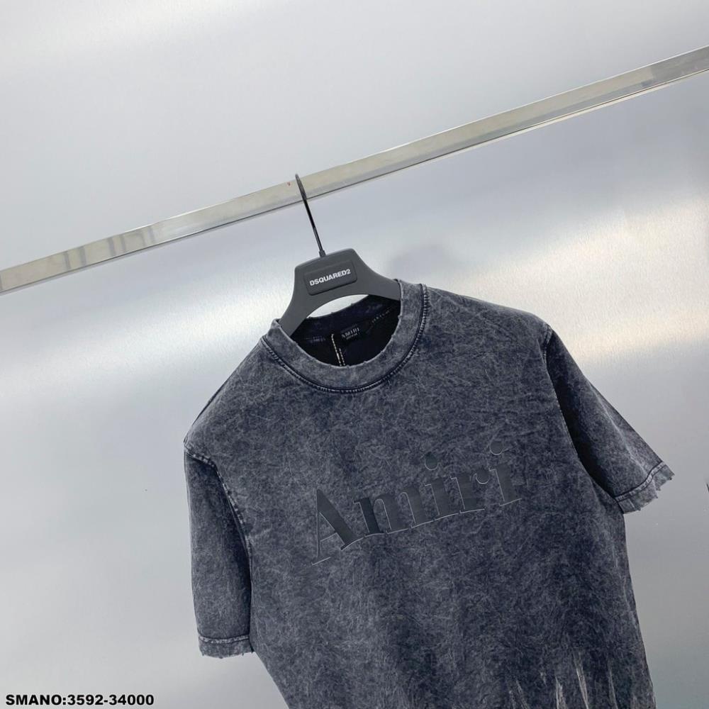 [Sẵn Hàng] Áo Phông Nam AMR loang Chữ IN cao cấp - Áo thun AMR loang mới nhất 2022