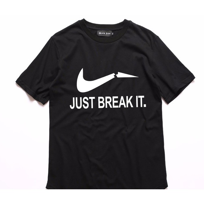 Áo thun overtee Just Break It-Fox unisex