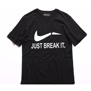 Áo thun overtee Just Break It-Fox unisex