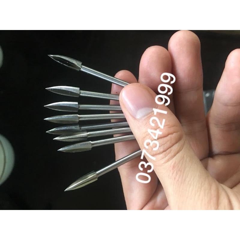 Mũi lũa gỗ điêu khắc, chạm trổ khắc tỉa cốt 3mm