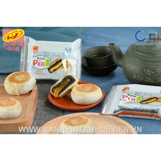 1Kg bánh Pía mini kim sa mè đen Tân Huê Viên (luôn luôn có date mới)