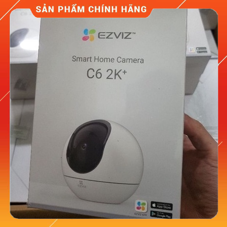 Camera Wifi quay quét 2K, tích hợp AI EZVIZ C6 4MP - Quay 360 - Đàm thoại 2 chiều - Hàng chính hãng