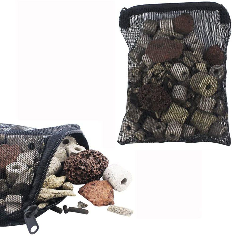 Set 5 Túi Lưới Lọc Dày Dặn Có Khóa Kéo Cho Bể Cá