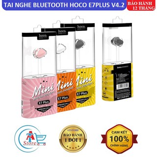 Tai Nghe Bluetooth Hoco E7 Plus V4.2 Chính Hãng Âm Thanh Hay, Nhỏ Gọn