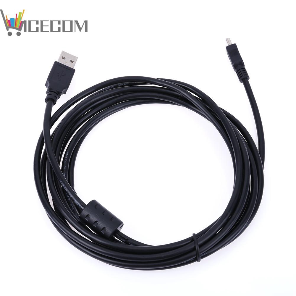 Cáp Chuyển Đổi 10ft 3m Usb 2.0 A Male Sang Mini B 5pin Male M/M Cho Pc Mp3