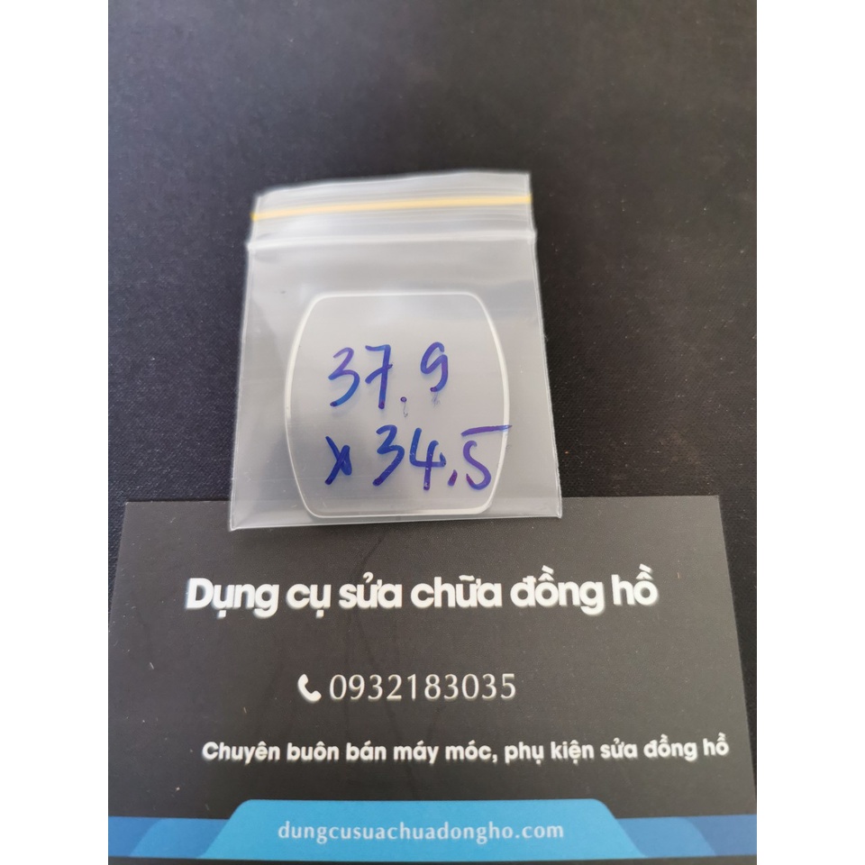 Mặt kính cong bầu dục đồng hồ Franck muller