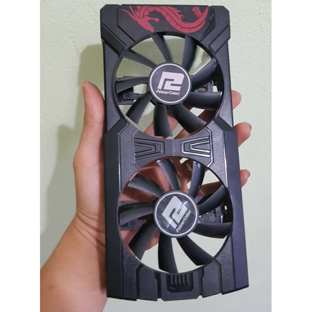 Fan ốp card màn hình PCL Rx 470 , 480 , 570 , 580