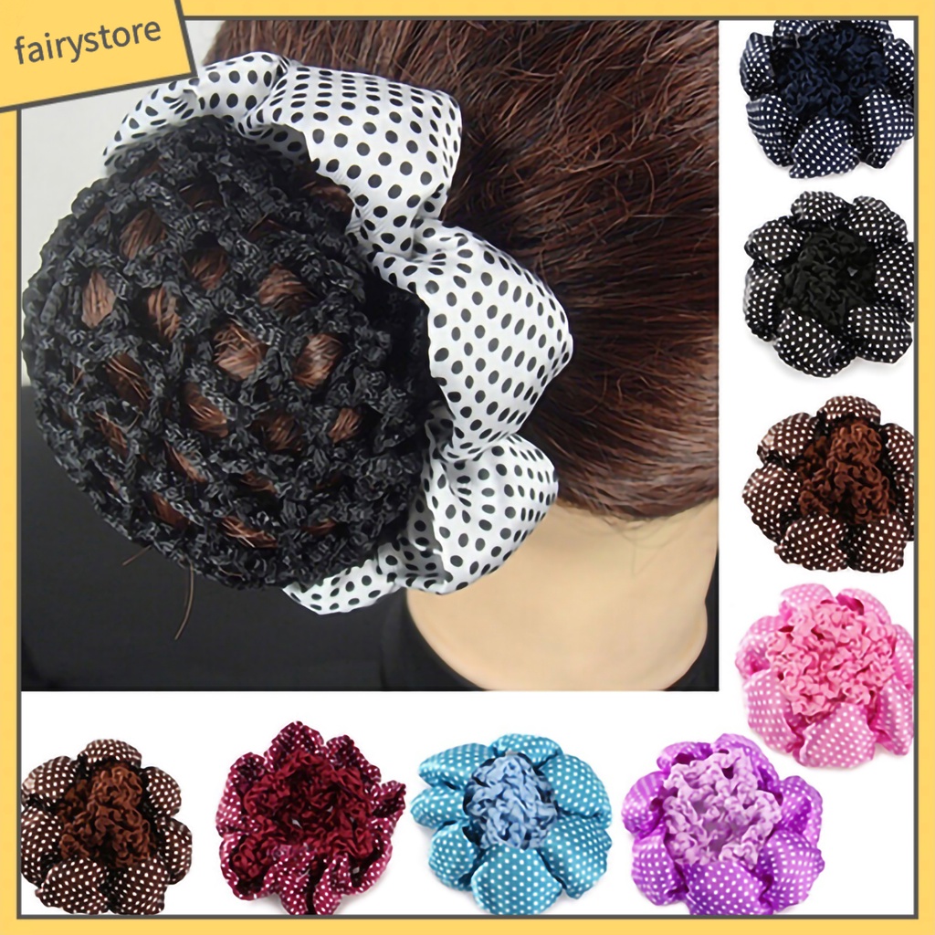 Lưới chụp tóc búi phồng tạo kiểu búi cao cho nữ