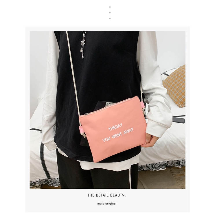 Bộ Ba Lô Và Ví 5 Trong 1 Chất Liệu Nylon Màu Tương Phản 2022 Cho Nữ