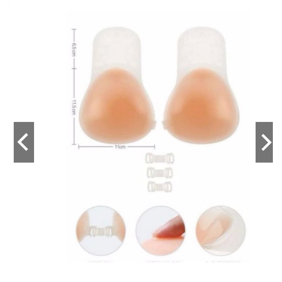 Dán nhũ hoa Silicol thế hệ mới kiêm áo cài ngực